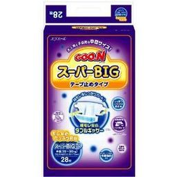 テープ スーパービッグサイズ 安いランキング | オムツ1枚あたりの最安値