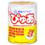 雪印メグミルクぴゅあ(820g)粉ミルク缶(大)のミルクパッケージ画像