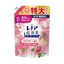 P&Gレノア超消臭 みずみずしく香るフローラル＆ピーチ柔軟剤タイプ詰め替えの日用品パッケージ画像